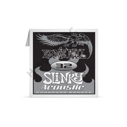 Ernie Ball Phosphor Bronze Single 032