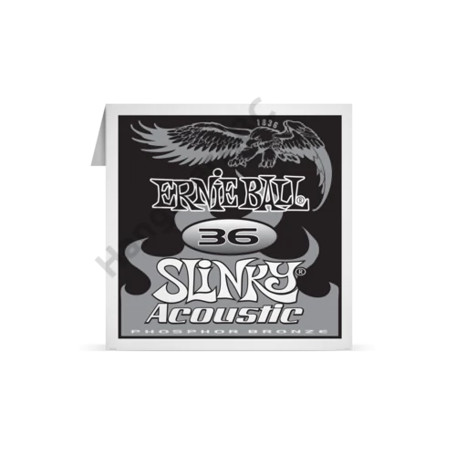 Ernie Ball Phosphor Bronze Single 036