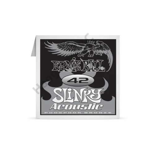 Ernie Ball Phosphor Bronze Single 042