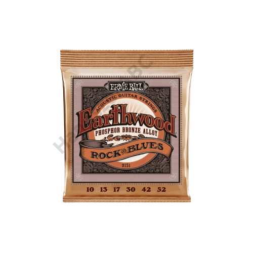 Ernie Ball Earthwood Phosphor Bronze Rock & Blues 10-52