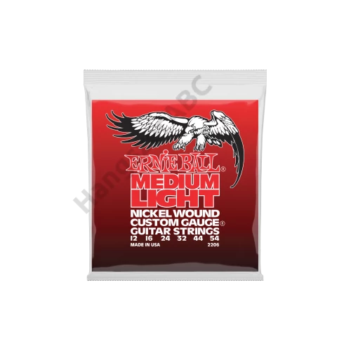 Ernie Ball Nickel Wound Medium Light Wound G 12-54