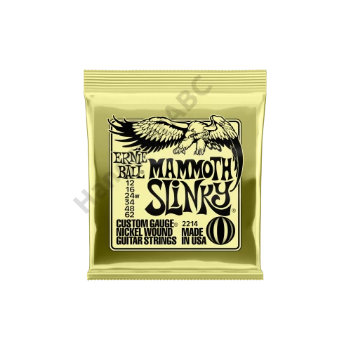 Ernie Ball Nickel Wound Mammoth Slinky 12-62