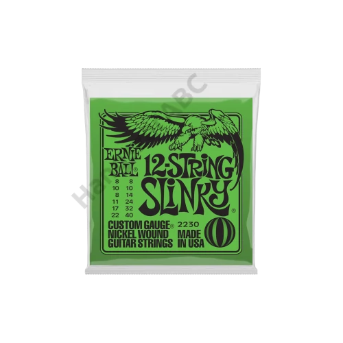 Ernie Ball Nickel Wound 12 String Slinky 8-40