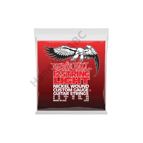 Ernie Ball Nickel Wound 12 Light Wound G 9-46