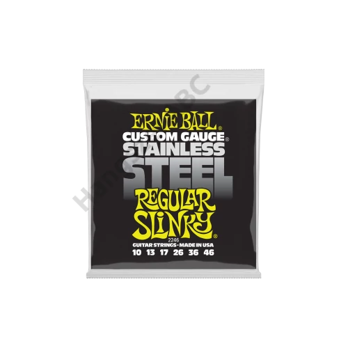 Ernie Ball Stainless Steel Regular Slinky 10-46