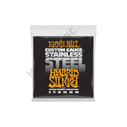 Ernie Ball Stainless Steel Hybrid Slinky 9-46