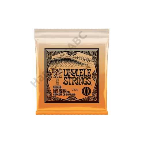 Ernie Ball Ukulele Ball End Clear