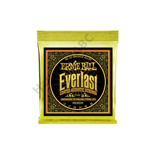 Ernie Ball Everlast Coated Bronze Medium 13-56