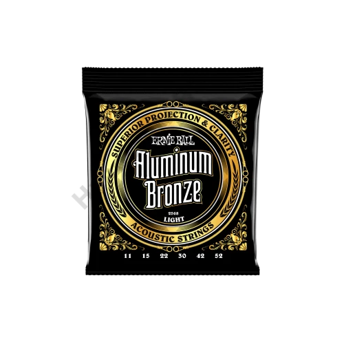 Ernie Ball Aluminum Bronze Light 11-52
