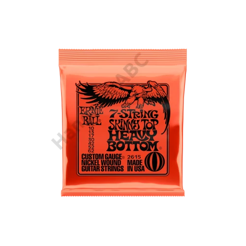Ernie Ball Nickel Wound 7 Skinny Top Heavy Bottom Slinky 10-62