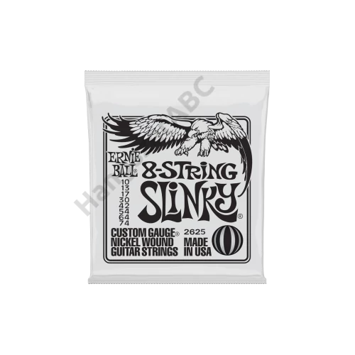 Ernie Ball Nickel Wound 8 String Slinky 10-74
