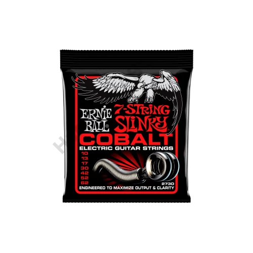 Ernie Ball Cobalt 7 Skinny Top Heavy Bottom Slinky 10-62