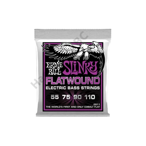 Ernie Ball Power SLINKY FLATWOUND BASS 55-110