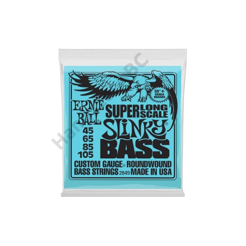 Ernie Ball Nickel Wound Hybrid Slinky Bass Super Long 45-105