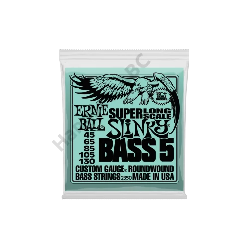 Ernie Ball Nickel Wound Super Long Scale 5 String Slinky 45-130