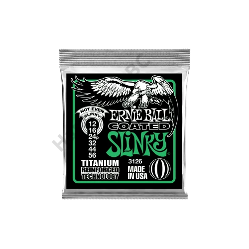 Ernie Ball Coated - Titanium RPS Not Even Slinky 12-56