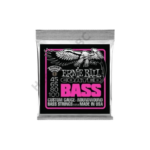 Ernie Ball Coated Super Slinky Bass 45-100