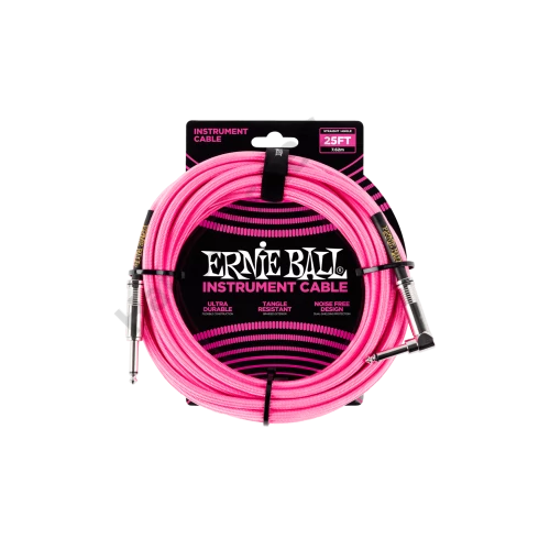 Ernie Ball Ernie Ball Szövetkábel Pink