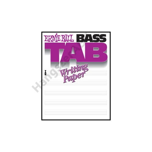Ernie Ball Basszusgitár TAB Papír