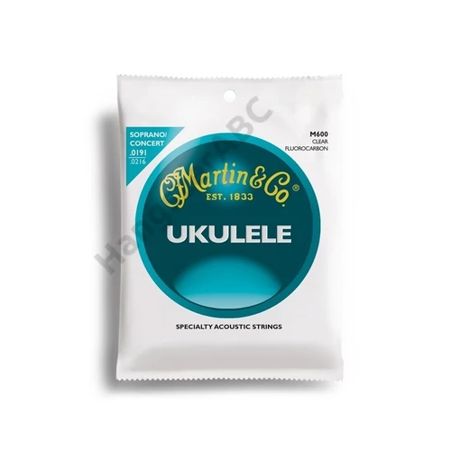 MARTIN M600 - Ukulele Clear Fluorocarbon Set, Soprano