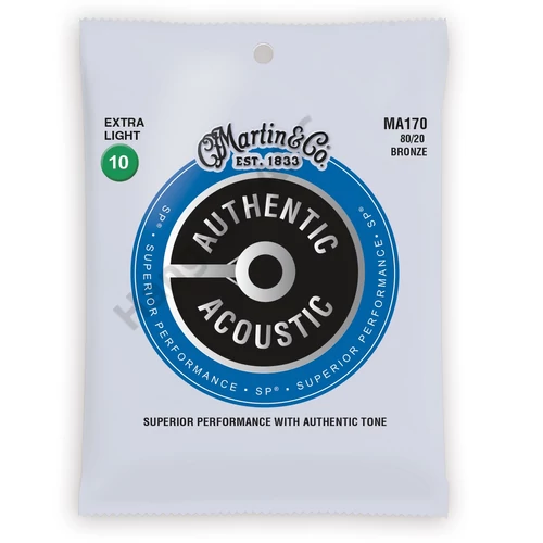 MARTIN MA170 - Authentic Acoustic SP® 80/20 Bronze, Extra Light