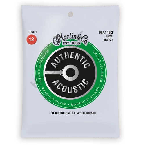 MARTIN MA140S - Authentic Acoustic Marquis® Silked 80/20 Bronze, Light