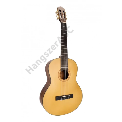 TOLEDO CST34-NTS - 3/4 klasszikus gitár, tömör lucfenyő fedlappal és gravírozott rozettával