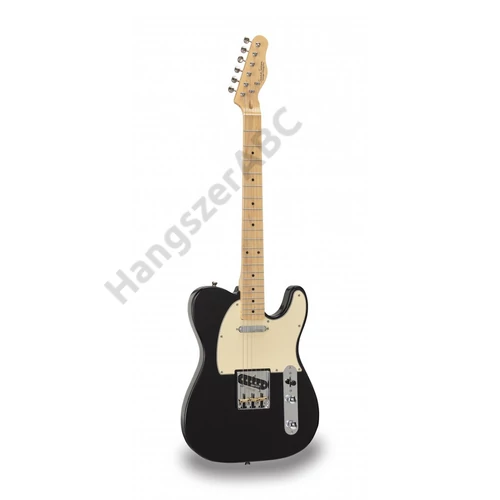 SOUNDSATION TWANGER-VINTAGE PRO-R BK - Cutaway elektromos gitár 1 single coil és 1 lipstick pickuppel (Wilkinson® alkatrészekkel)