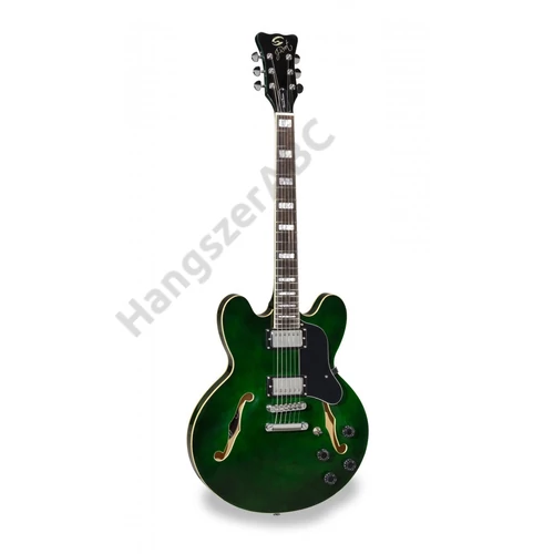 SOUNDSATION JAZZ-ROOT H JGR - Double cutaway félakusztikus gitár humbucker hangszedőkkel