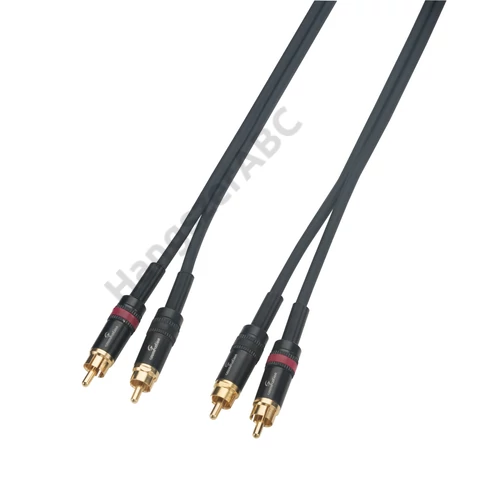 Soundsation WM-2RCA2RCA30 - Wiremaster adapterkábel 2 x RCA - 2 x RCA / 3 m