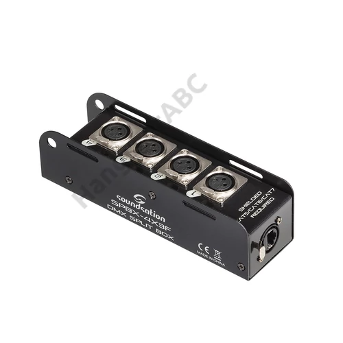 Soundsation SPBX-4X3F - RJ45 DMX elosztó, 4 csatornás mama XLR csatlakozós multi-core rendszer