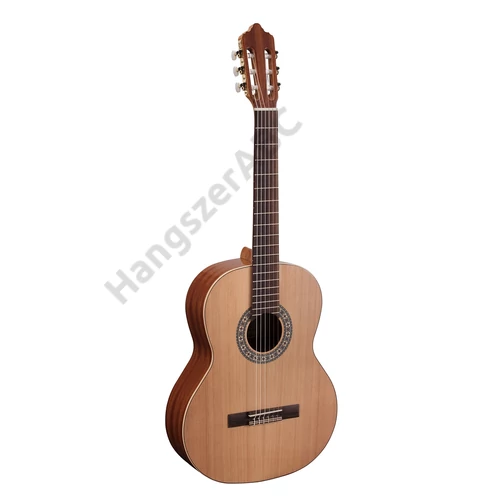 JULIA44CG - Tömör cédrus fedlapos klasszikus gitár fényes felülettel