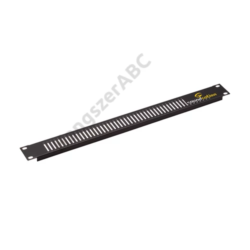 Soundsation SRP200-1U - 1U méretű - 19" Rack Panel szellőző kivágásokkal