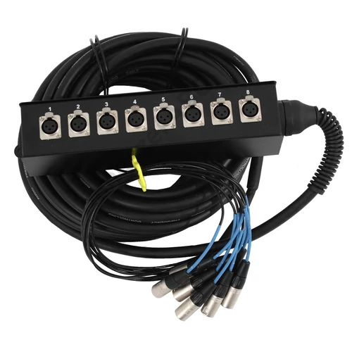 Soundsation SGBX10-0008 - 8 bemenetes, 15 méteres professzionális csoportkábel