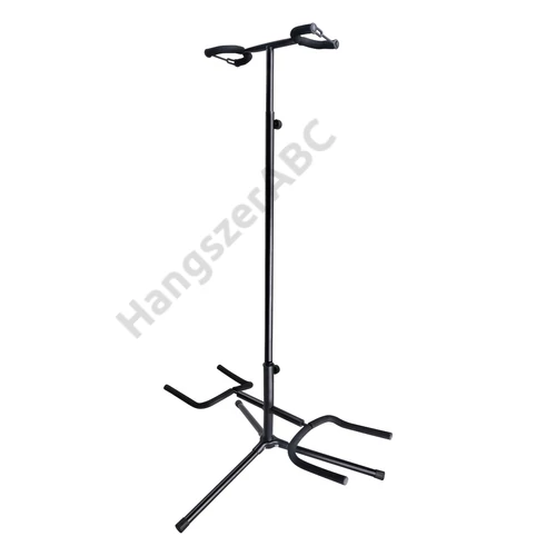 Soundsation SGS-210 - Univerzális dulpa gitárállvány, magasságállítással és biztonsági gumipánttal a nyakon