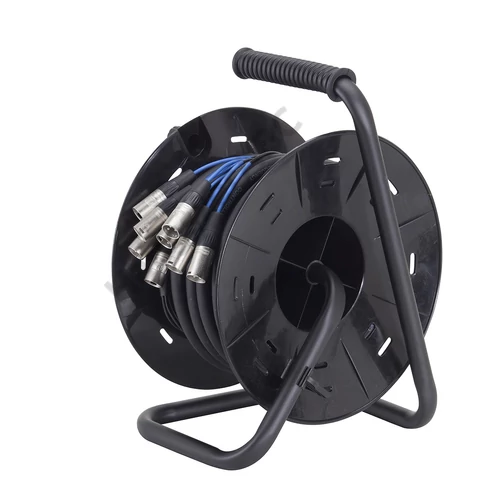 Soundsation SCBD10-008-15 - 8 bemenetes, 15 méteres professzionális csoportkábel dobon