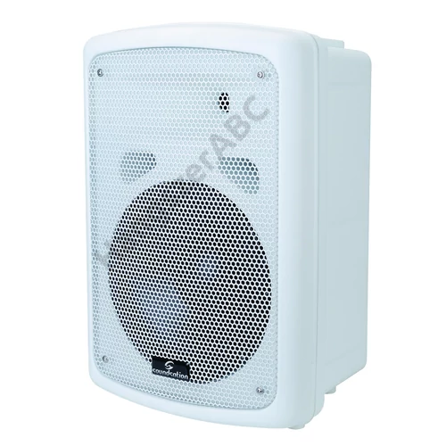 Soundsation SPWM-08P-WH - 80W kétutas passzív hangfal 8" mélyhangszóróval és falitartóval (fehér kivitel)