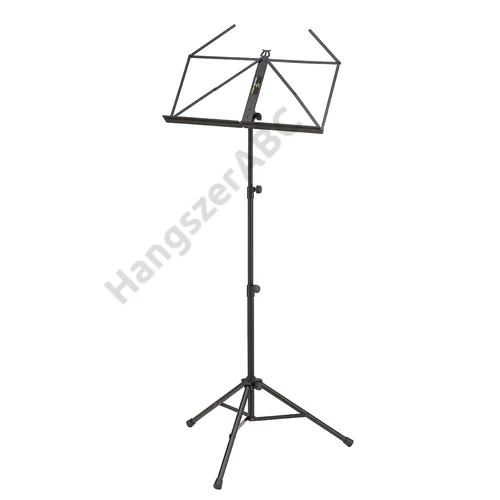 Soundsation SMS-750-BK - Professzionális összecsukható kottatartó nylon hordtáskával