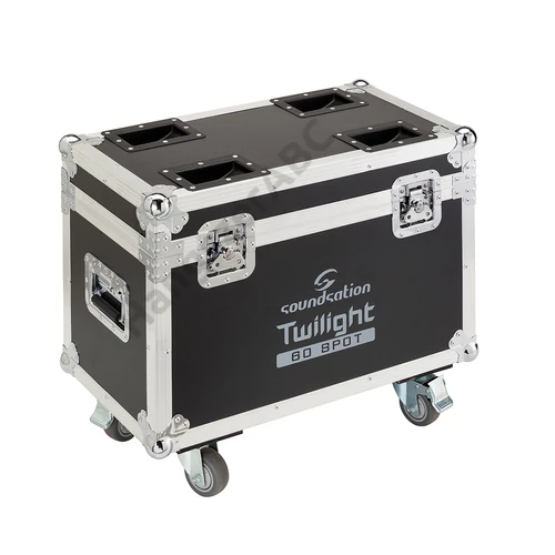 Soundsation TWILIGHT 60 SPOT CASE - Flight Case 2 db TWILIGHT 60 SPOT számára