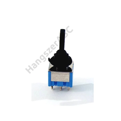 SW65B - On/On/On Mini kapcsoló fekete színben