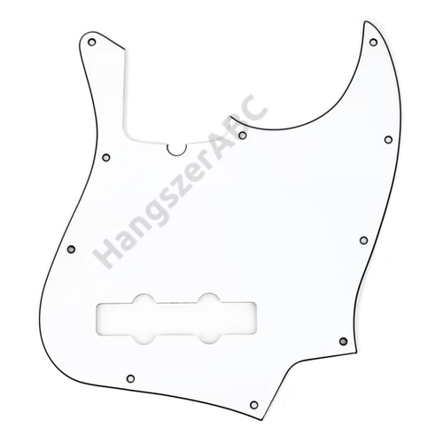 JP-3W - 3 rétegű fehér koptató lap Jazz basszusgitárhoz