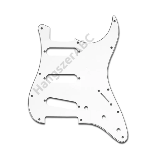 SP-3W - 3 rétegű fehér koptató lap Strato típusú gitárhoz