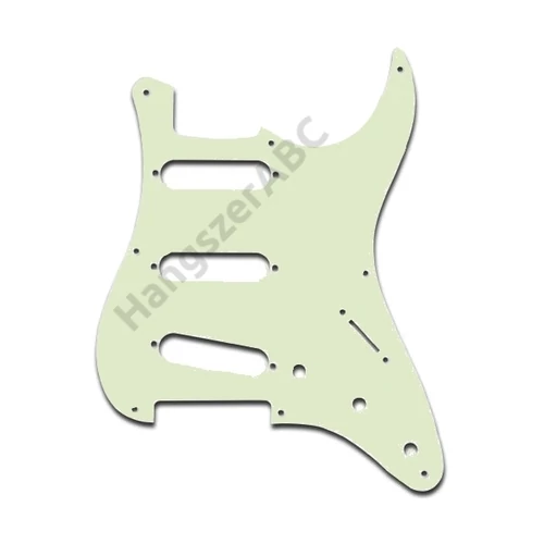 SP-1MG - Egy rétegű mint green koptató lap strato stílusú gitárhoz