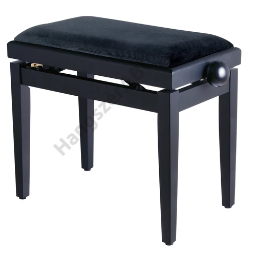 Soundsation SBH-103V-SBK - Állítható magasságú matt felületű zongorapad