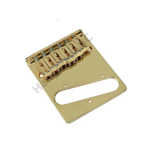 T-65C - Fix híd Telecaster stílusú gitárhoz arany színben