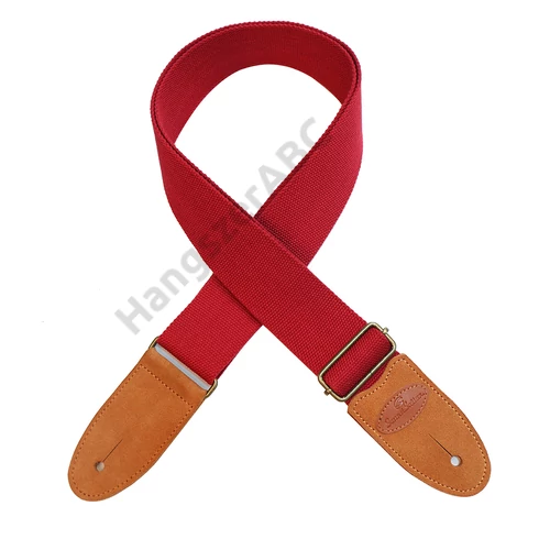 Soundsation CL-RD - Pamut heveder gitárokhoz valódi szarvasbőr végekkel