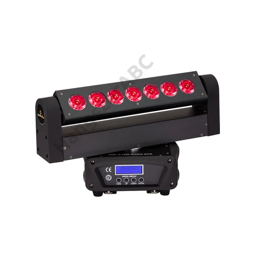 Soundsation MHL-7-12W-RGBW-BAR - Beam LED robotlámpa sor 7x12W RGBW 4in1
