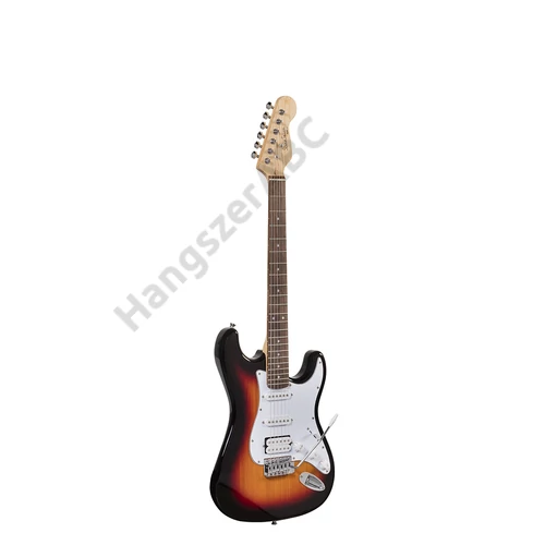 Soundsation RIDER-STD-H 3TS - Double Cutaway elektromos gitár 2 Single Coil + 1 Humbuckerrel