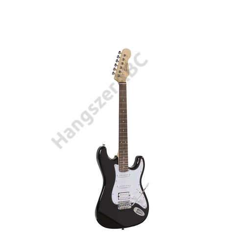 Soundsation RIDER-STD-H BK - Double Cutaway elektromos gitár 2 Single Coil + 1 Humbuckerrel