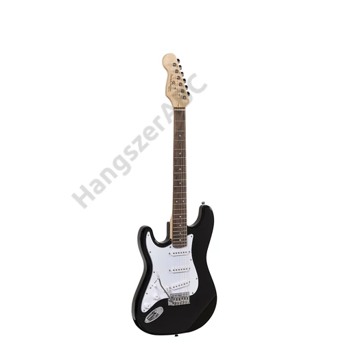 Soundsation RIDER-STD-SLH BK - Balkezes Double Cutaway elektromos gitár 3 Single Coil pickuppel